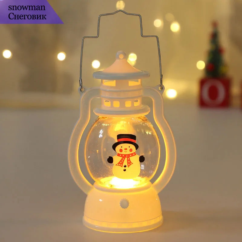 NoelGlow™ Santa & Snowman Lantern