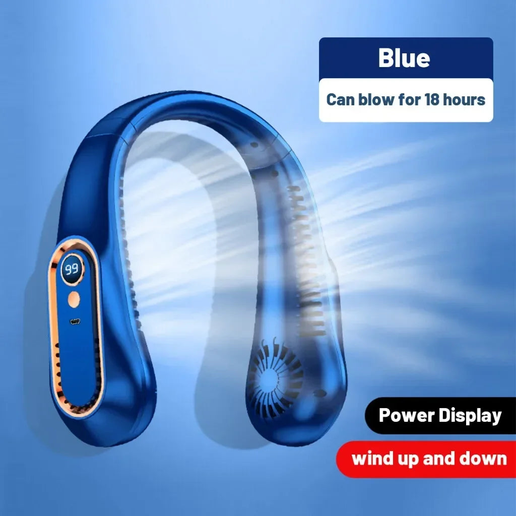 AeroLuxe™ 360° Bladeless Neck Fan