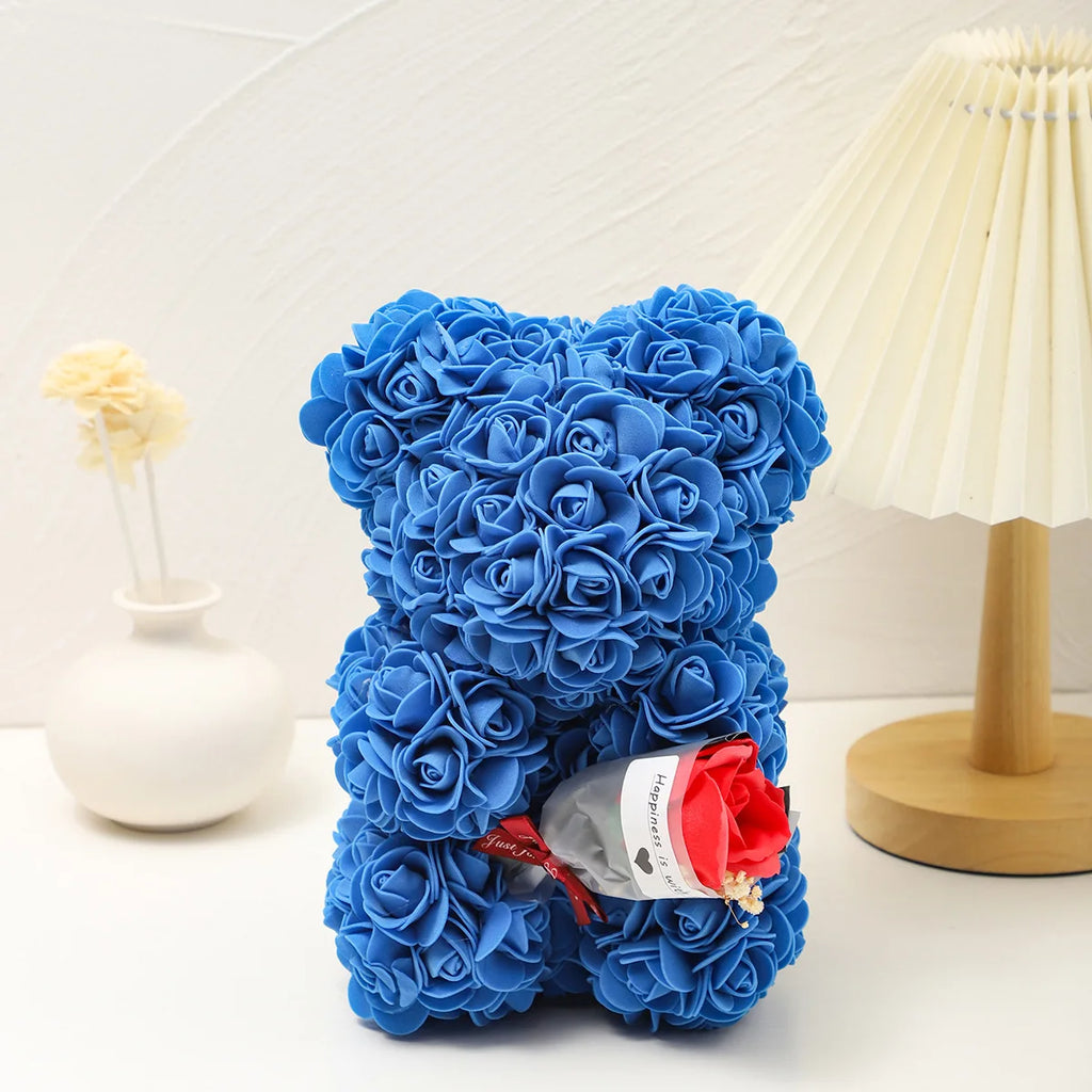 RoseBouquet™ Foam Rose Teddy Bear