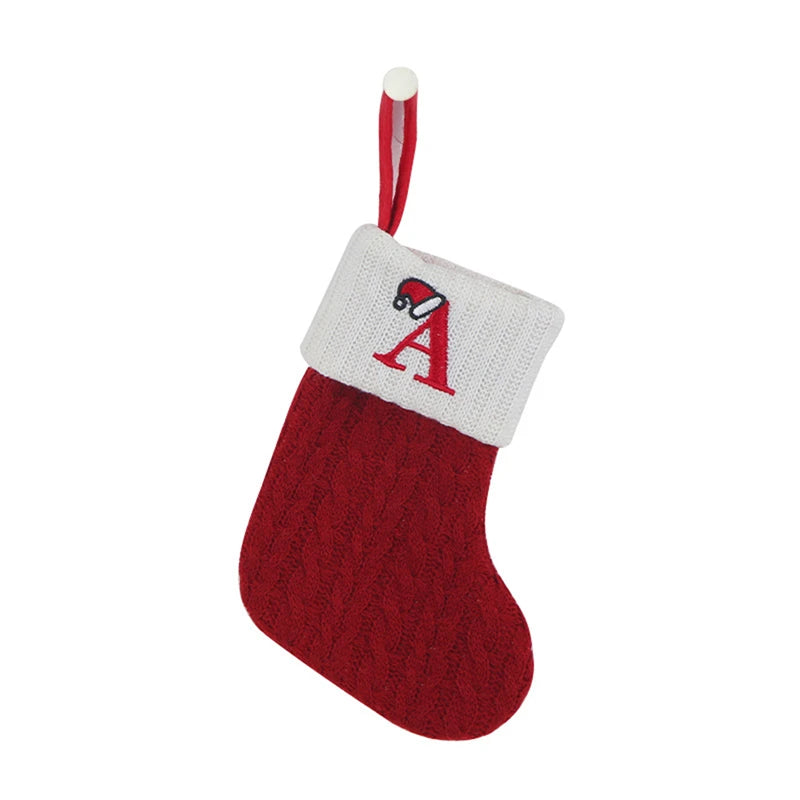 NoelKnit™ Christmas Alphabet Socks