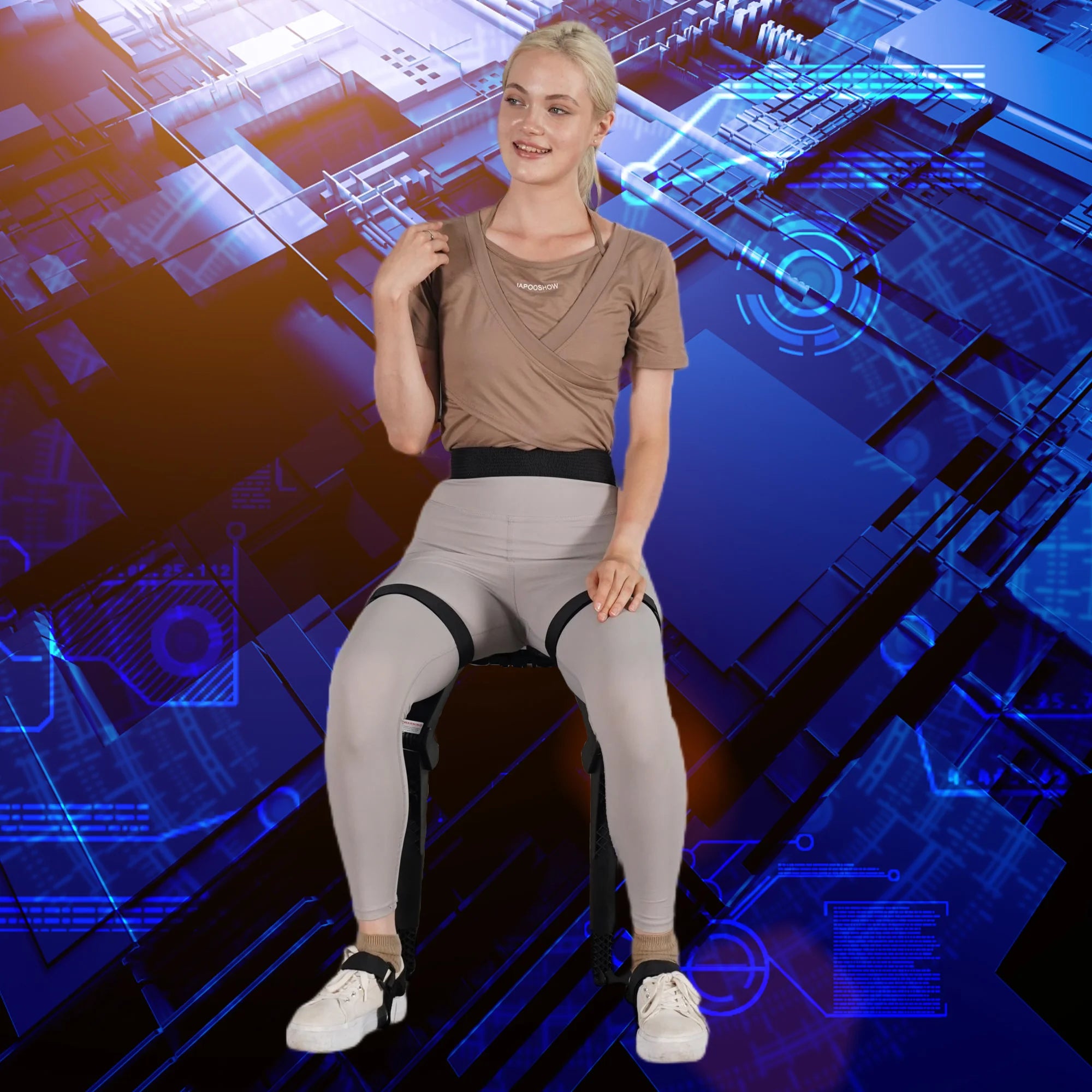 FlexSeat™ Wearable Support Exoskeleton