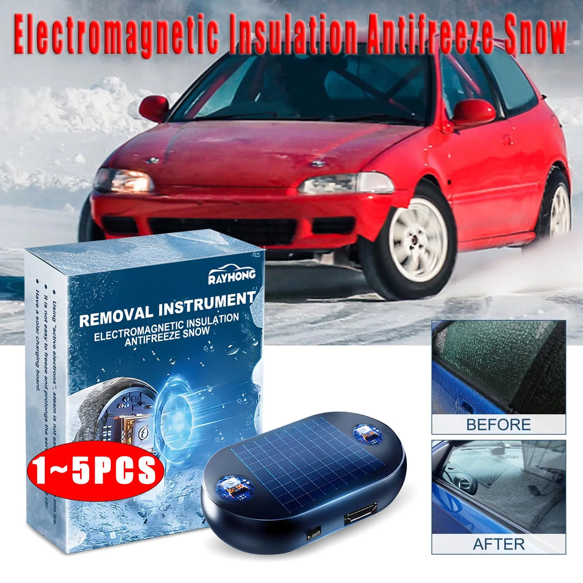 FrostGuard™ Car Windshield De-Icer