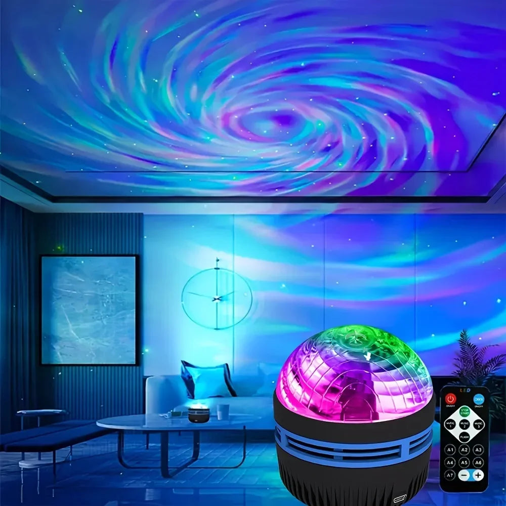 CosmoGlow™ LED Galaxy Projector Light