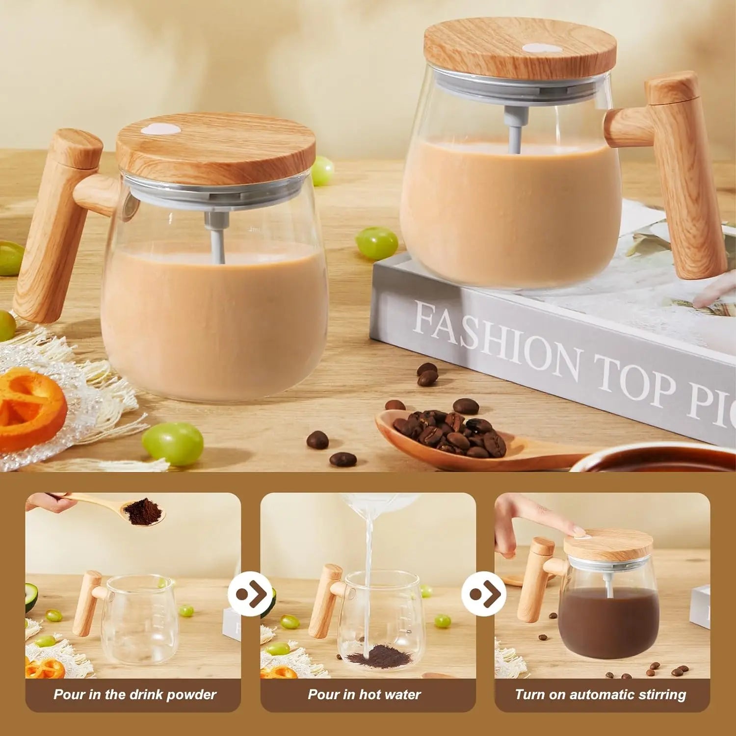 MixMate™ Self-Stirring Electric Mug