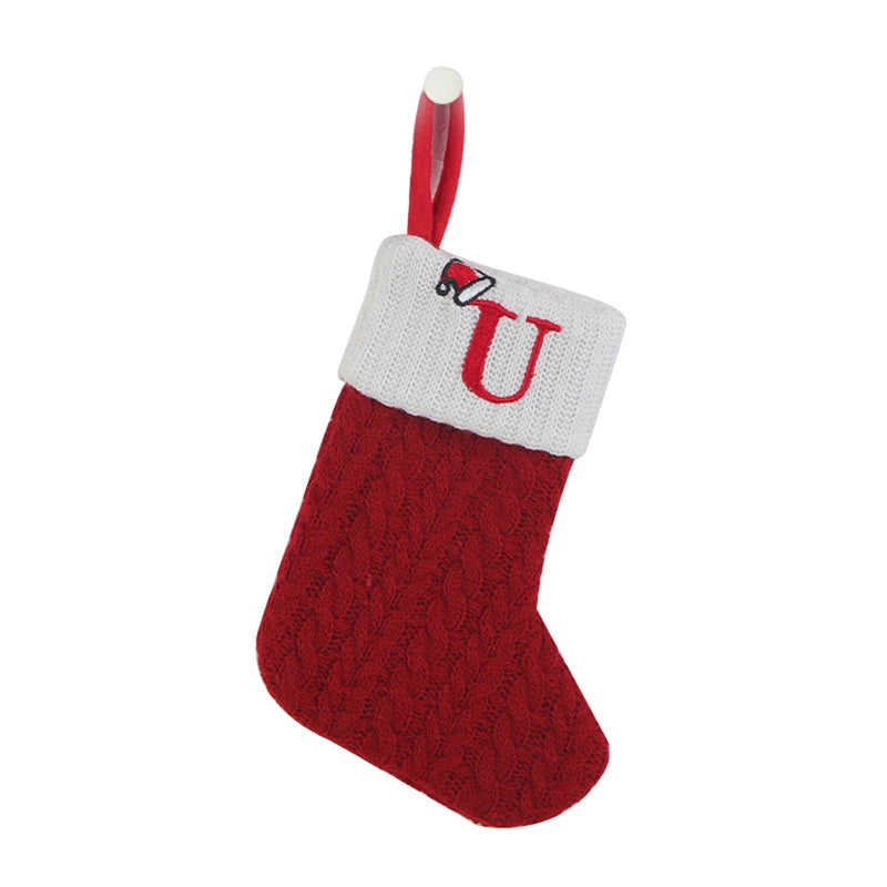 NoelKnit™ Christmas Alphabet Socks