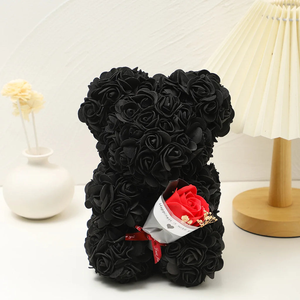 RoseBouquet™ Foam Rose Teddy Bear