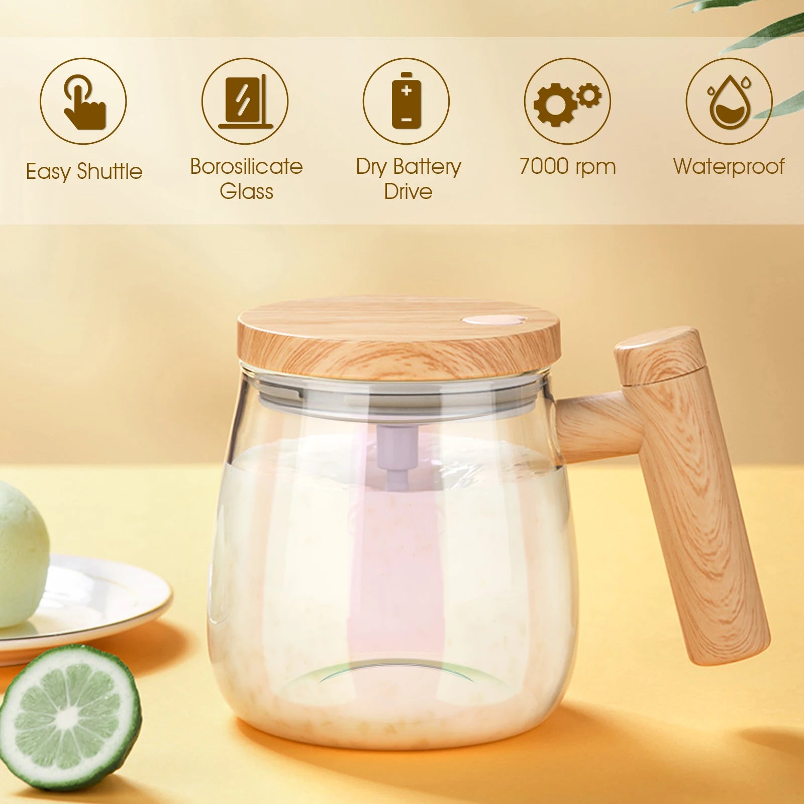MixMate™ Self-Stirring Electric Mug
