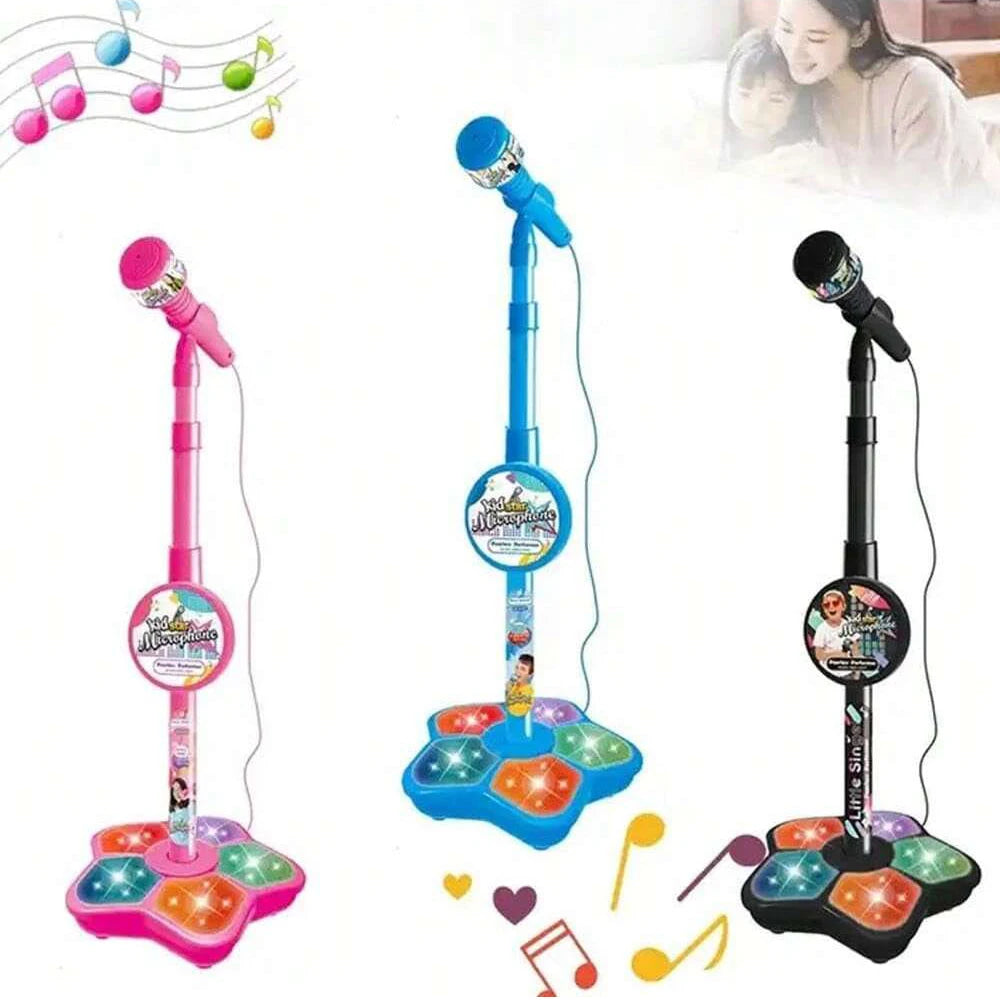 Portable Children's Karaoke Microphone Stand
