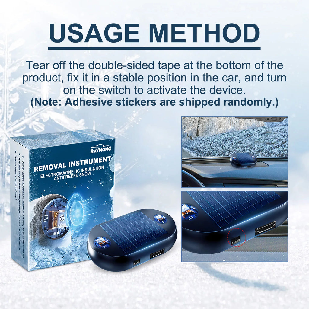 FrostGuard™ Car Windshield De-Icer