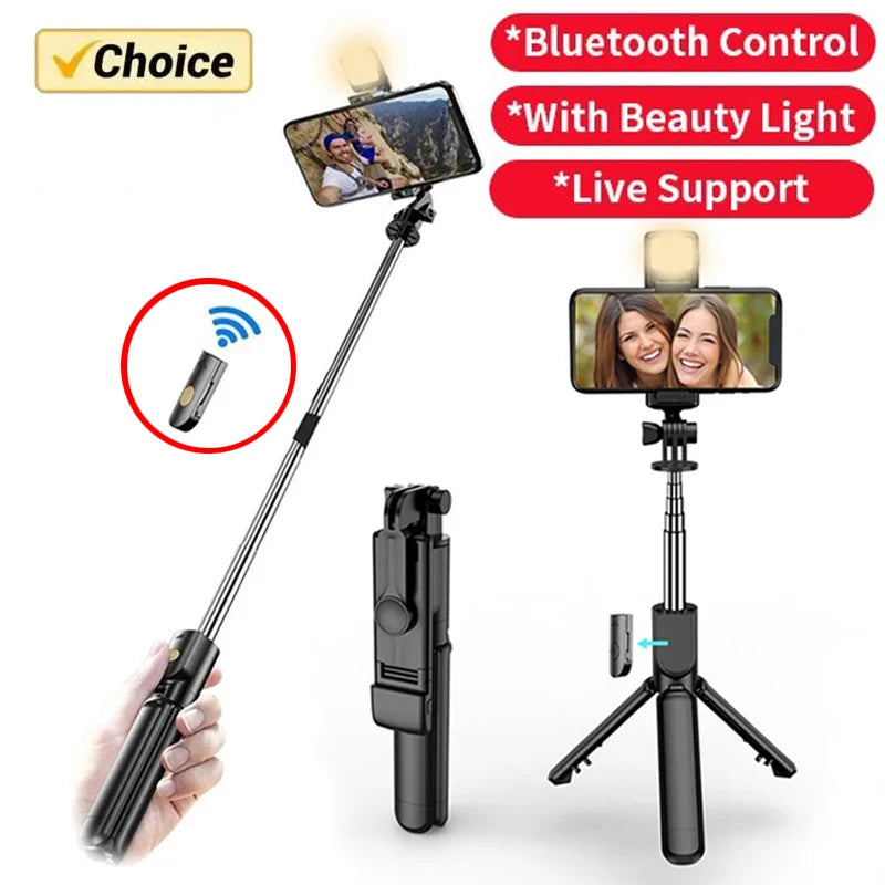 Selfie Stick Wireless Tripod Stand