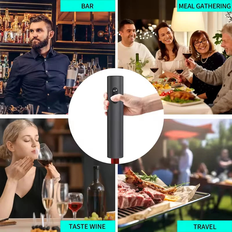 VinoEase™ Electric Wine Opener Gift Set