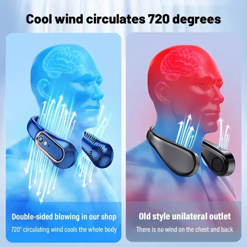 AeroLuxe™ 360° Bladeless Neck Fan