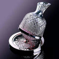 LuxeSpin™ Crystal Rotating Decanter