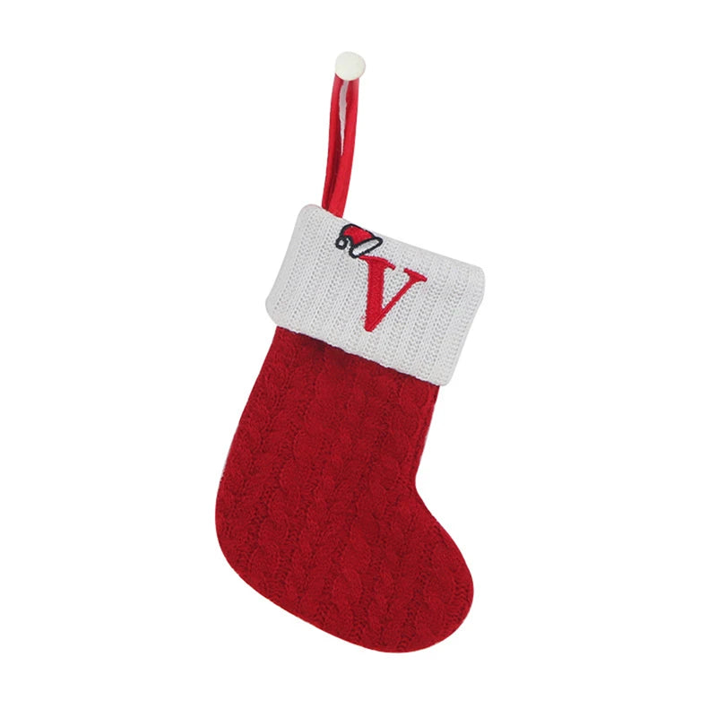 NoelKnit™ Christmas Alphabet Socks