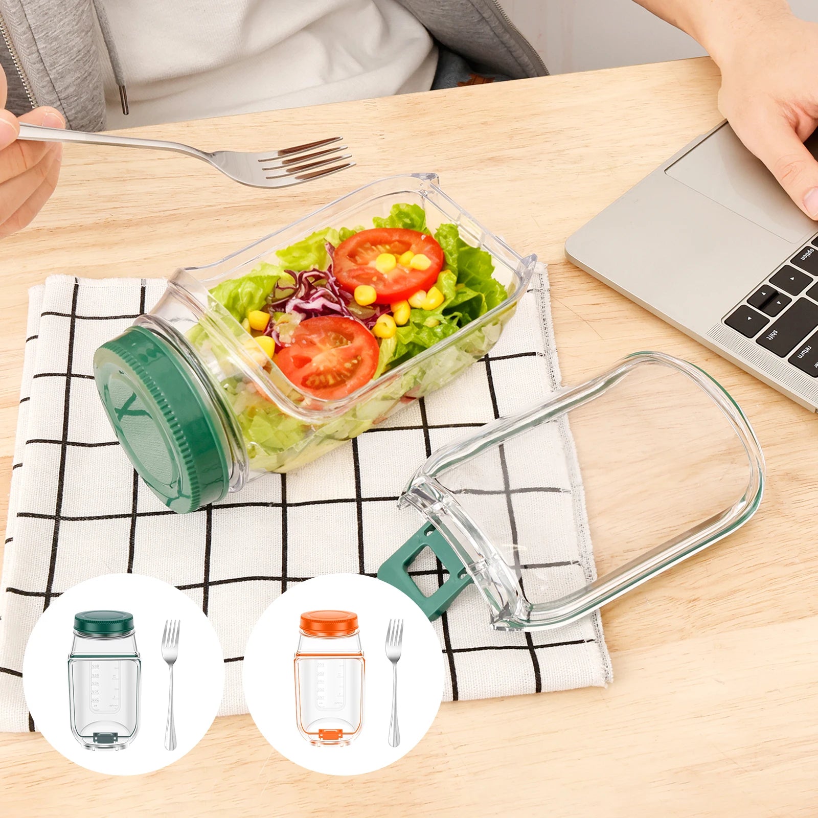 FreshGo™ Portable Salad Jar