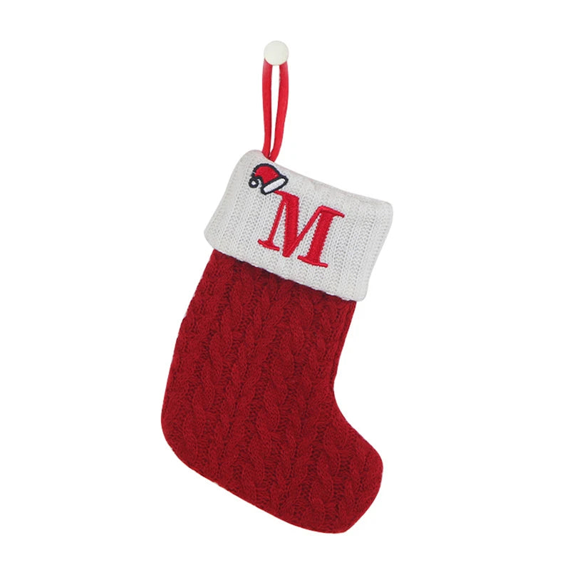 NoelKnit™ Christmas Alphabet Socks