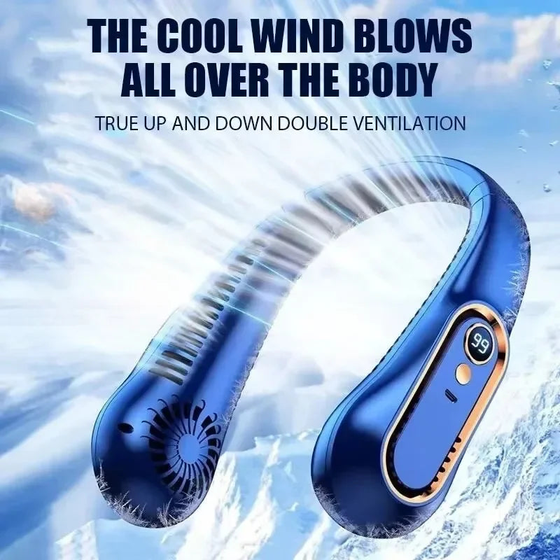 AeroLuxe™ 360° Bladeless Neck Fan