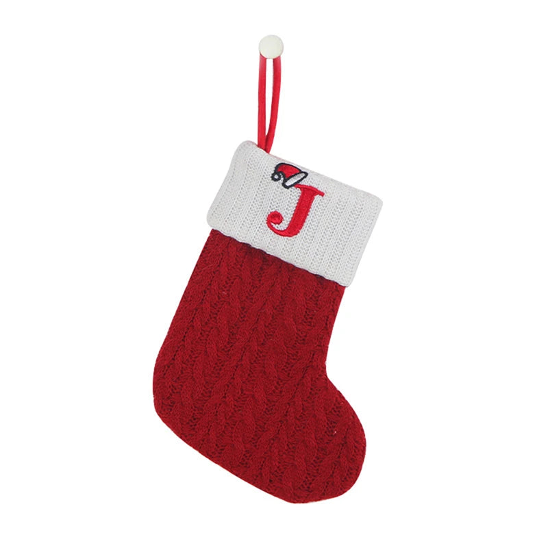 NoelKnit™ Christmas Alphabet Socks