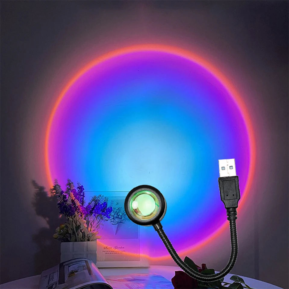 LumiAura™ Ambient Sunset Lamp