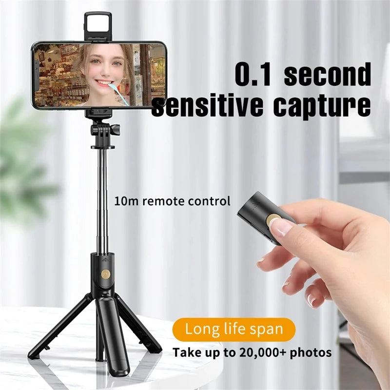 Selfie Stick Wireless Tripod Stand