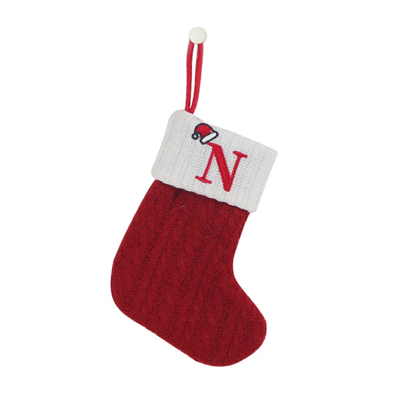 NoelKnit™ Christmas Alphabet Socks