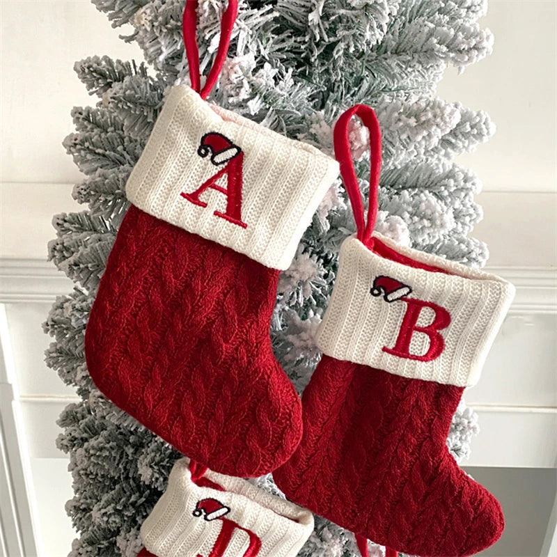 NoelKnit™ Christmas Alphabet Socks