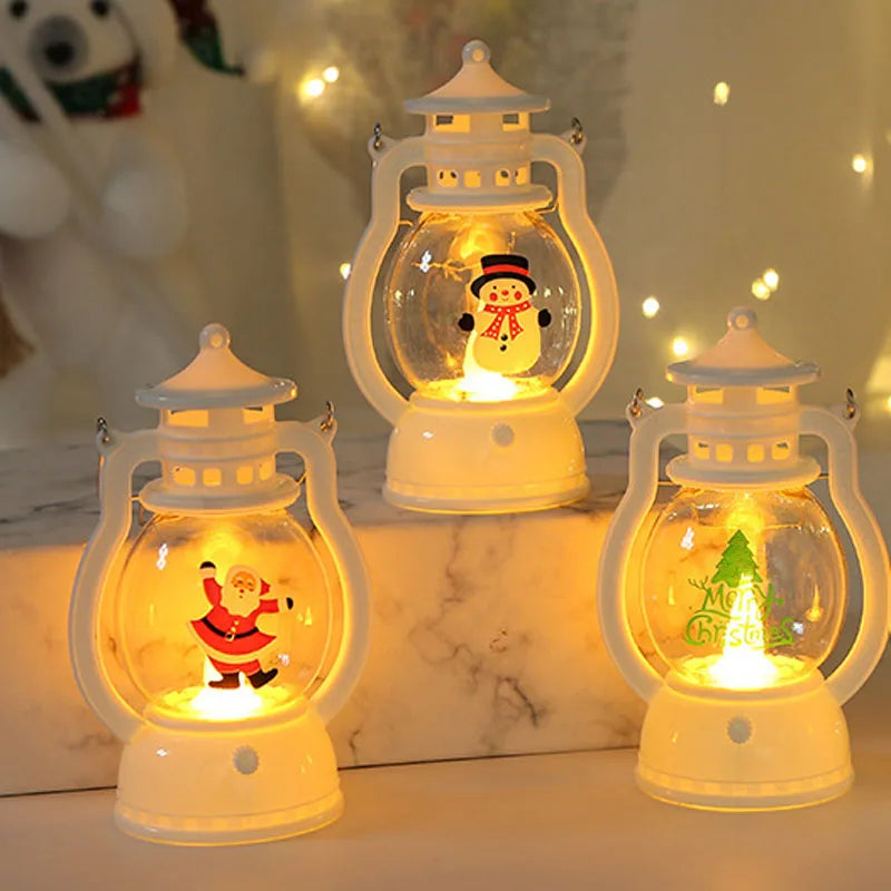 NoelGlow™ Santa & Snowman Lantern
