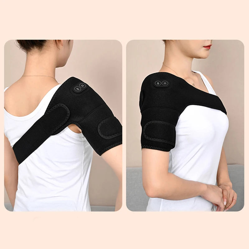 USB Electric Shoulder Brace Heated Knee Massager