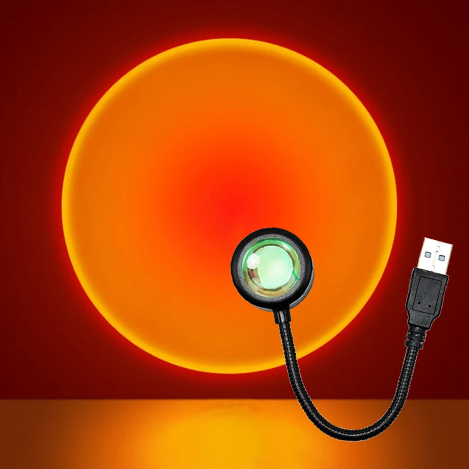 LumiAura™ Ambient Sunset Lamp