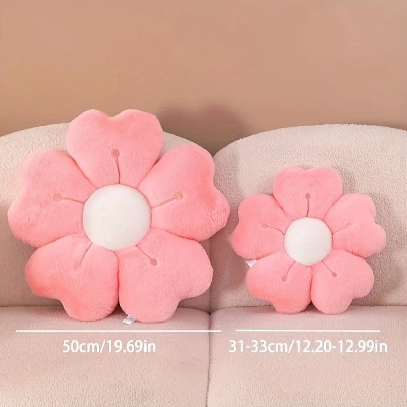 BloomNest™ Daisy Plush Pillow