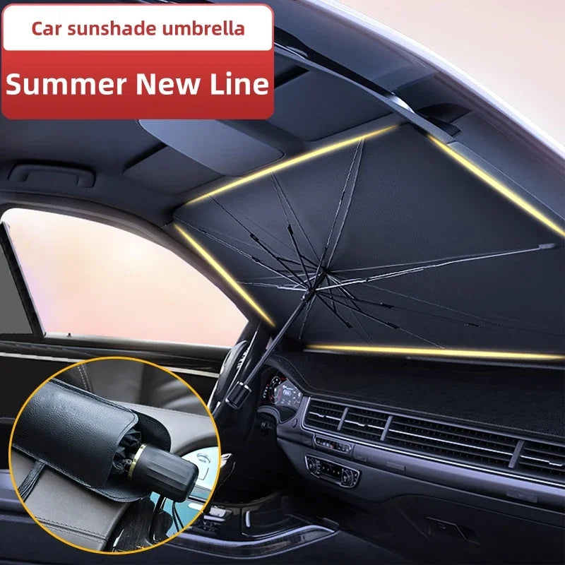 Car Front Windshield Sunshade Umbrella