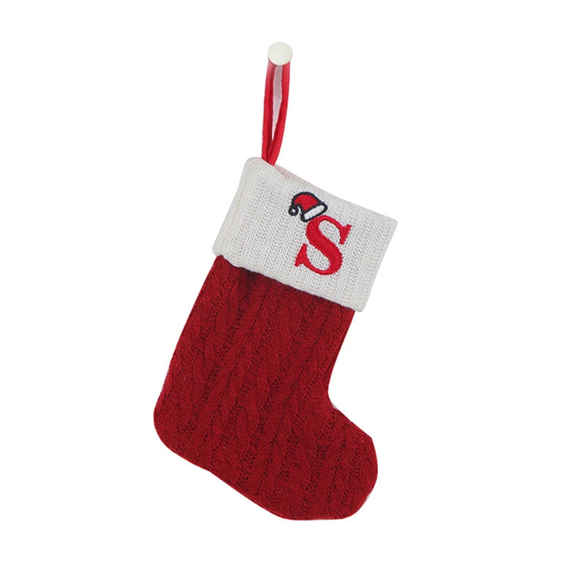 NoelKnit™ Christmas Alphabet Socks