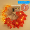 AutumnGlow™ Maple Leaf String Lights