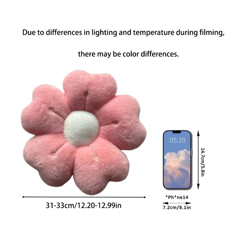BloomNest™ Daisy Plush Pillow