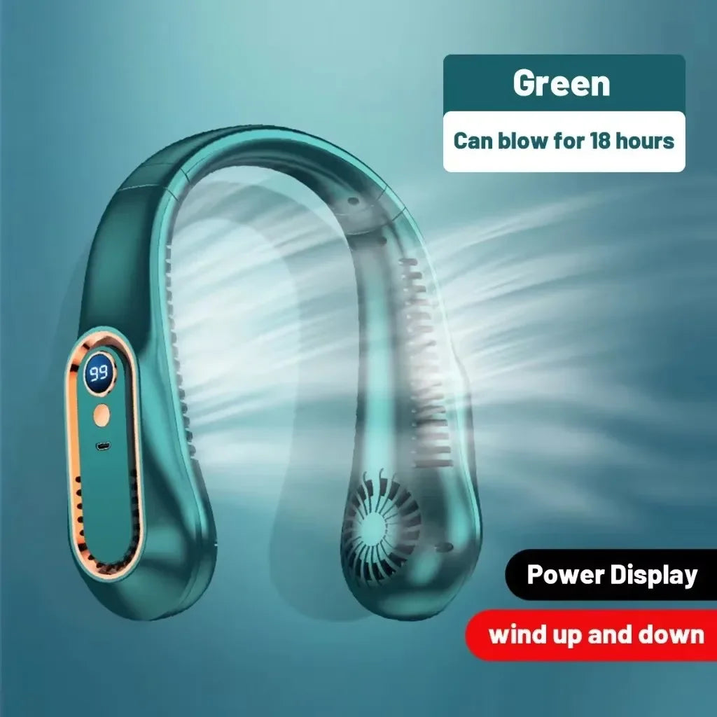 AeroLuxe™ 360° Bladeless Neck Fan