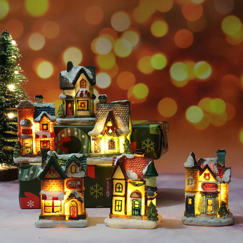 GlowHaven™ Christmas Village House