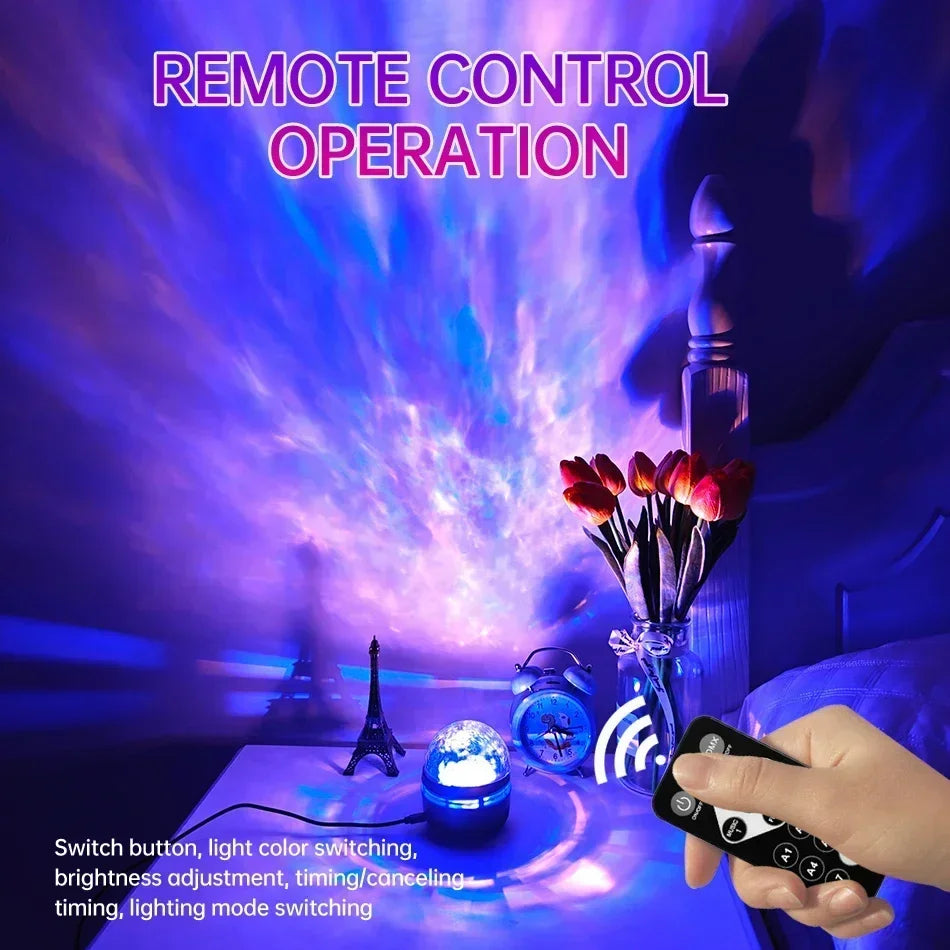 CosmoGlow™ LED Galaxy Projector Light
