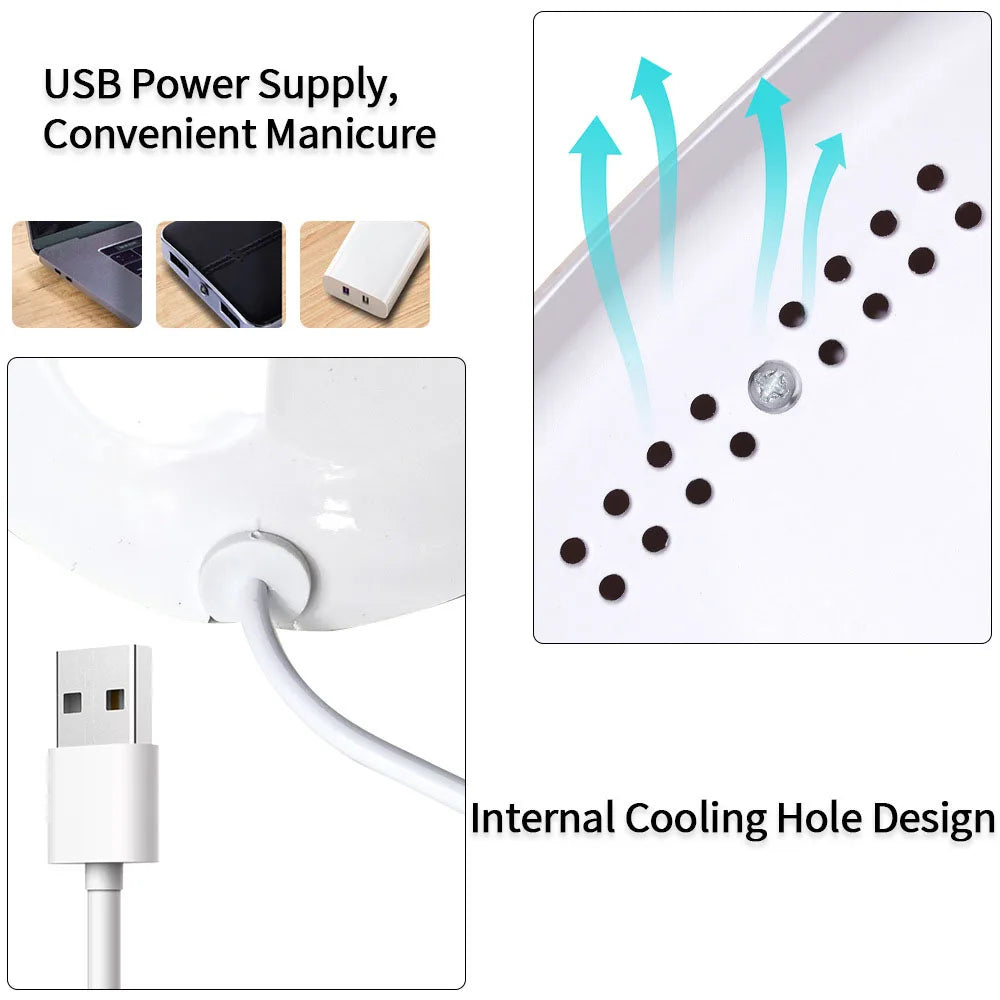 LumiCure™ UV Nail Dryer Lamp