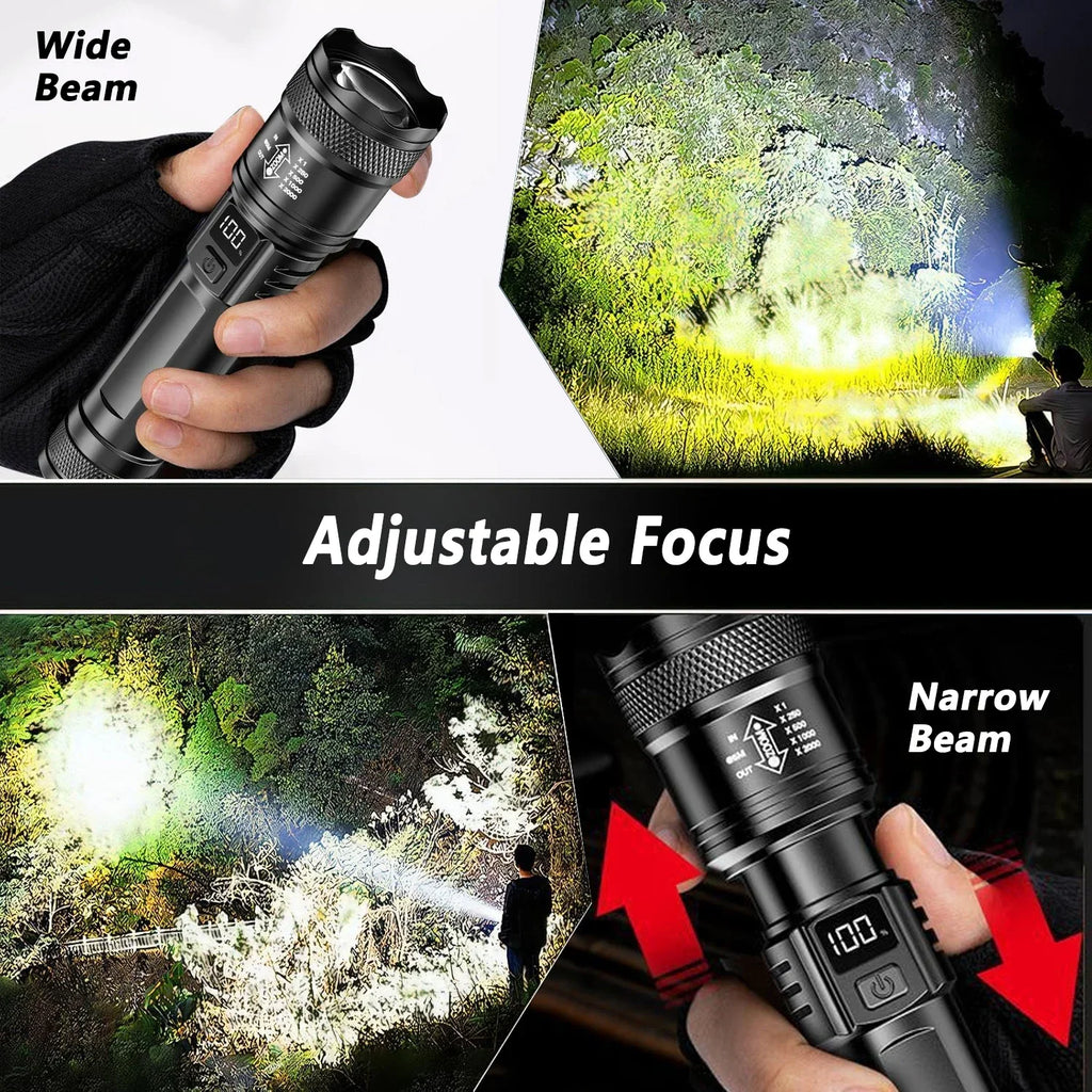 2000LM LED Flashlight