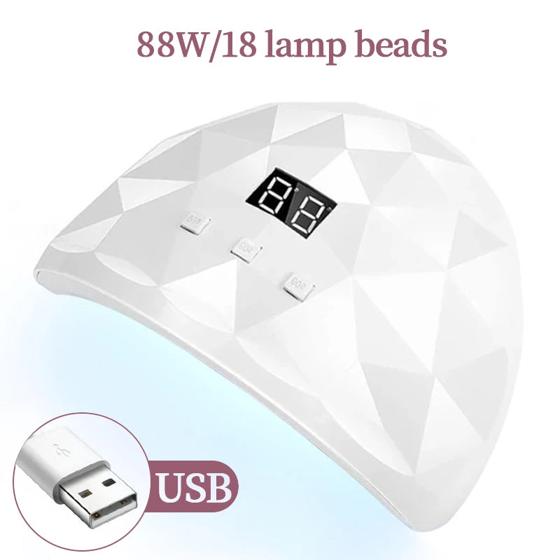 LumiCure™ UV Nail Dryer Lamp