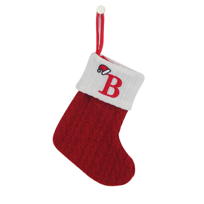 NoelKnit™ Christmas Alphabet Socks