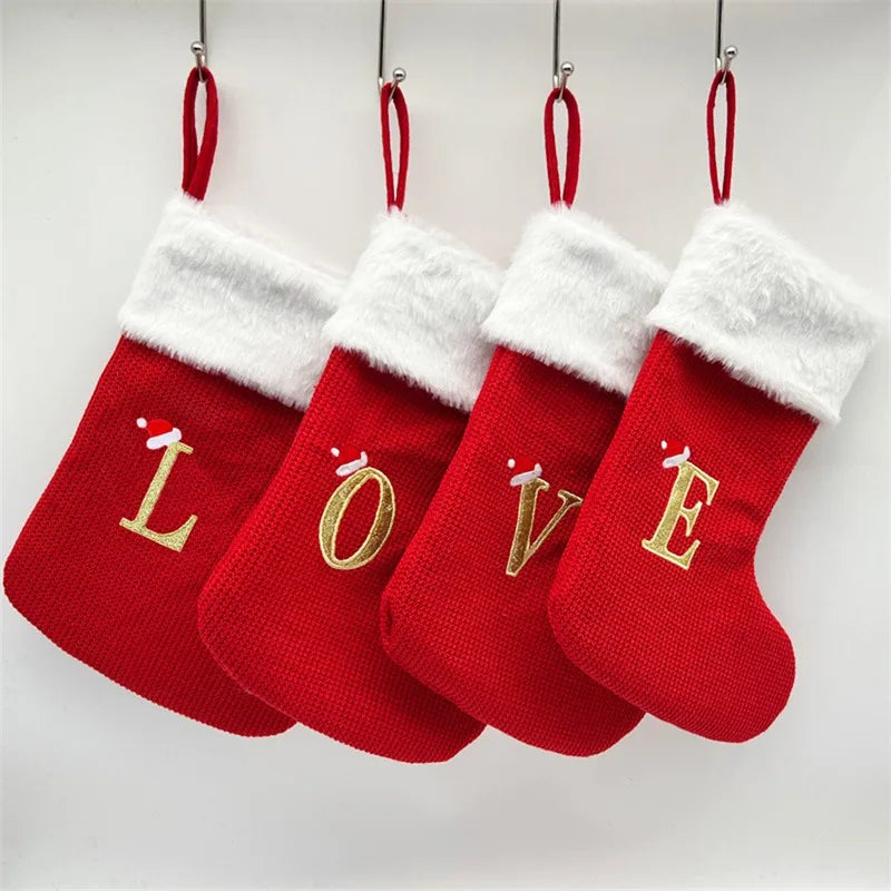 NoelKnit™ Christmas Alphabet Socks