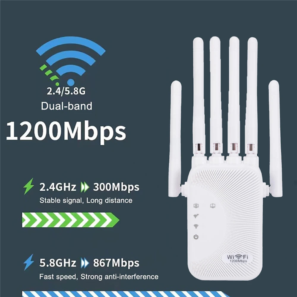WiFi Repeater 1200Mbps