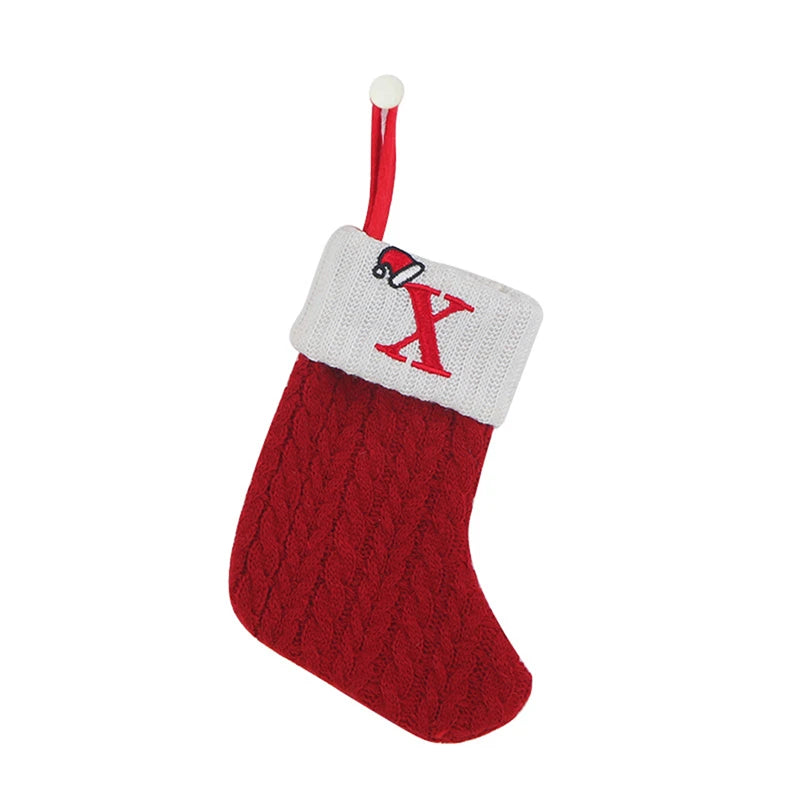 NoelKnit™ Christmas Alphabet Socks