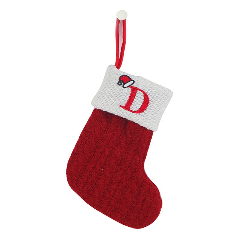 NoelKnit™ Christmas Alphabet Socks