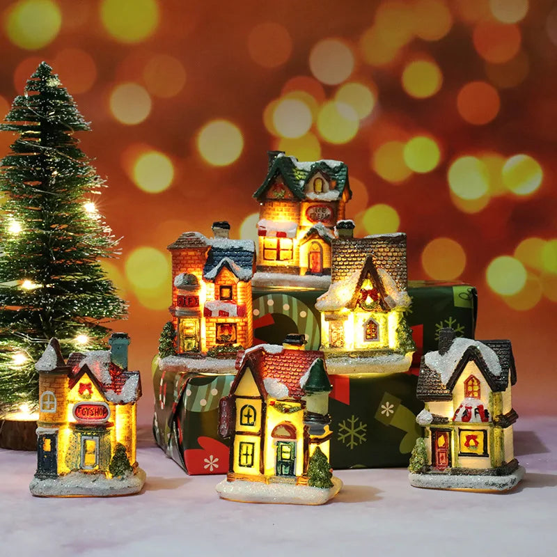 GlowHaven™ Christmas Village House