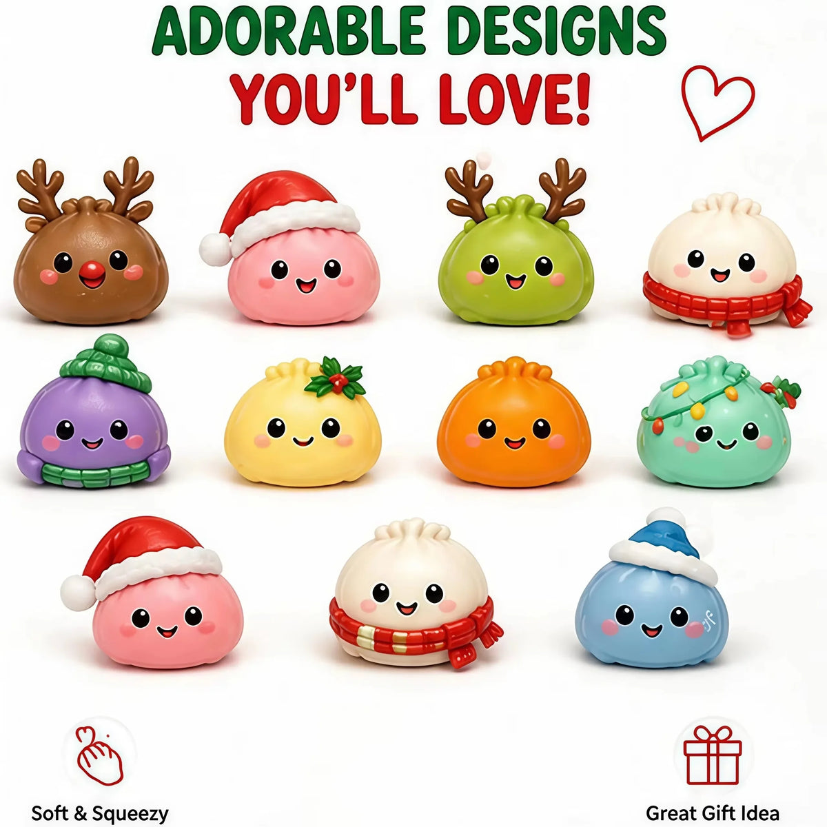Squishmas™ Surprise 24-Day Advent Calendar