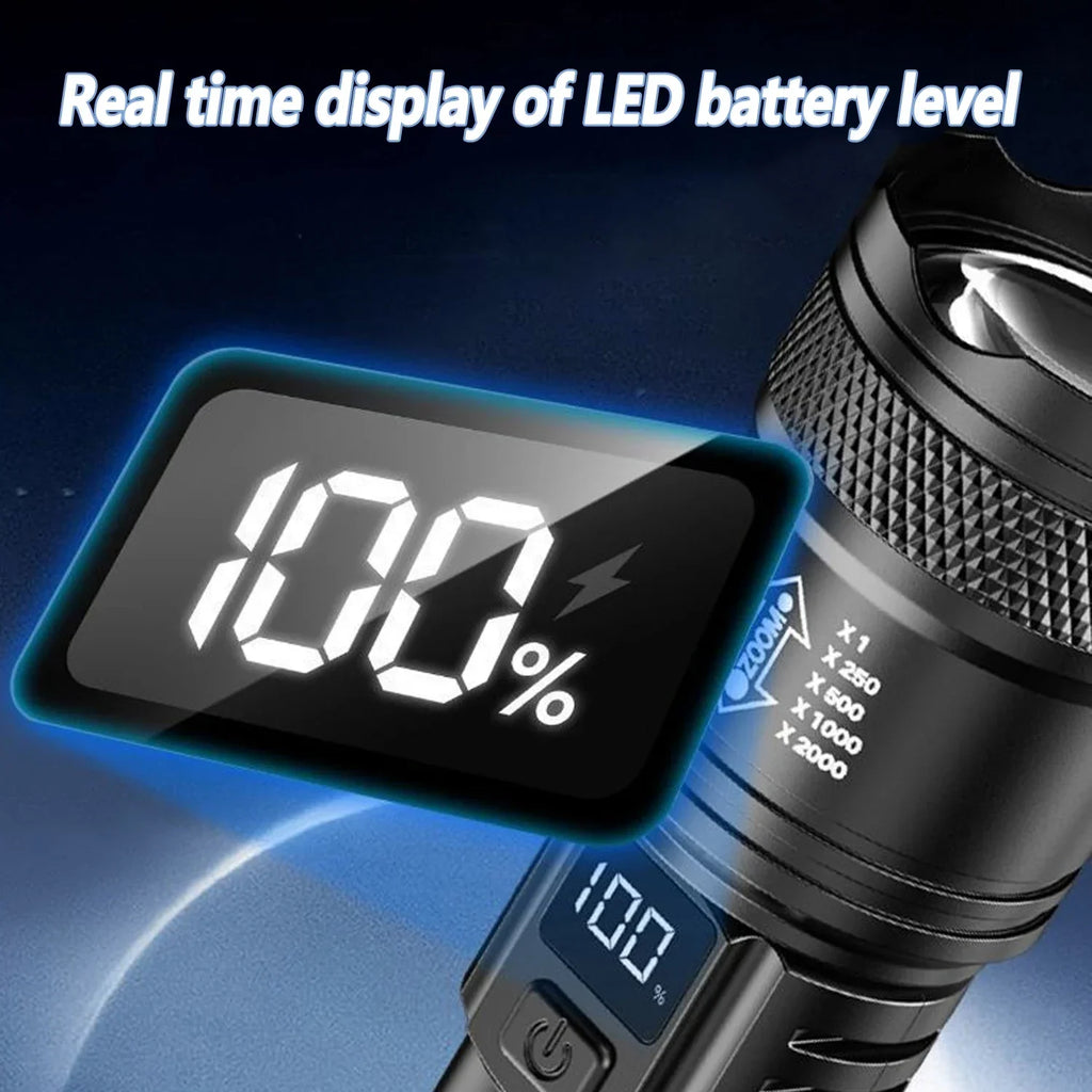 2000LM LED Flashlight