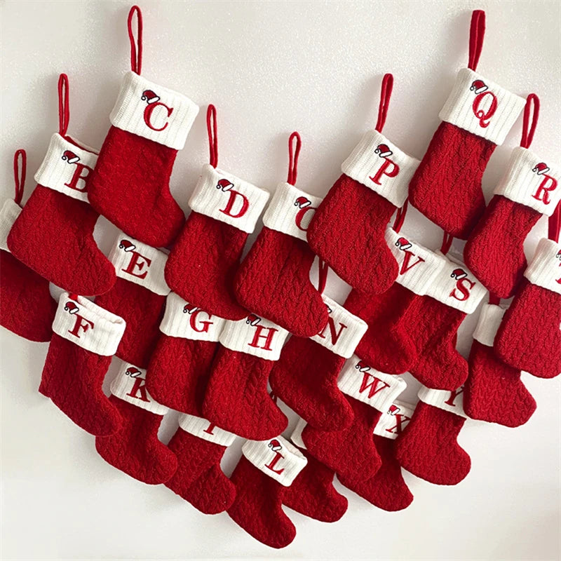 NoelKnit™ Christmas Alphabet Socks