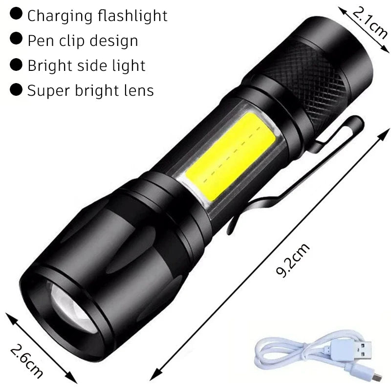 2000LM LED Flashlight